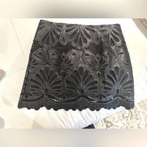 Eyelet Embroidery Mini Skirt - SOLD OUT IN A DAY!